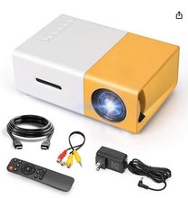 Load image into Gallery viewer, LED projector with remote controller