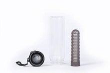 Load image into Gallery viewer, Infuse Plastic Water Bottle/Detox Bottle with Infuser Chamber/Leakproof Plastic Bottle with Wide Mouth Opening