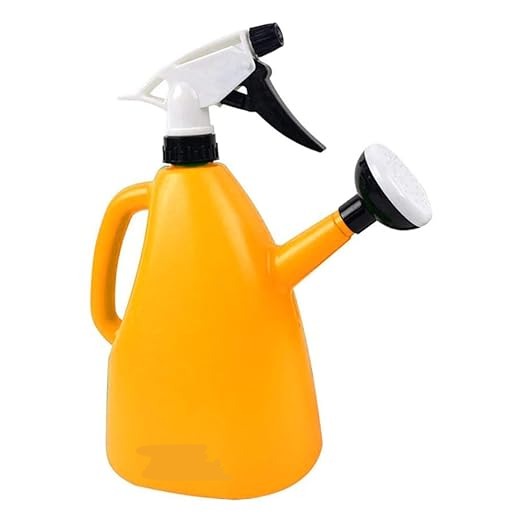 Watering and Spray Dual-use Watering Can Garden Tool Watering Sprayer Bottle 1 L (Assorted Color)