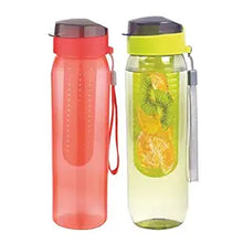 Load image into Gallery viewer, FRUTICA Water Bottle Red 750 ml PET Fruit Infuser