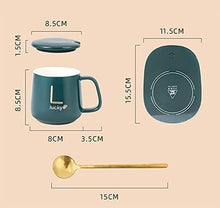 Load image into Gallery viewer, Ceramic Coffee Mug Warmer Electric Heater Smart Cup