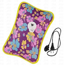 Load image into Gallery viewer, Electric Hot Water Bag Heating Pad for Back Pain Period Cramps Hot Bags for Pain Relief Hot Pack Bag Electric Water Bottle Hot Gel Bag (Multicolor)