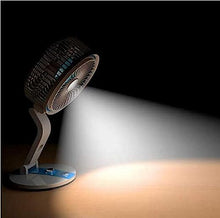 Load image into Gallery viewer, Rechargeable Multifunction Folding Fan with LED light 360° Rotating