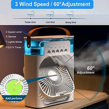 Load image into Gallery viewer, Portable Humidifier Air Cooler Fan