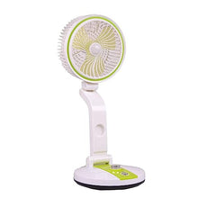 Load image into Gallery viewer, Rechargeable Multifunction Folding Fan with LED light 360° Rotating