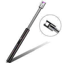 Load image into Gallery viewer, USB Electric Lighter Rechargeable with LED Indicator, 360° Lighter, Long Flameless Lighter