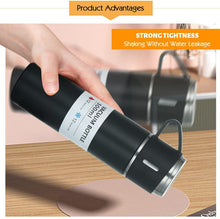 Load image into Gallery viewer, Steel Vacuum Flask Set with 3 Stainless Steel Cups Combo - 500ml