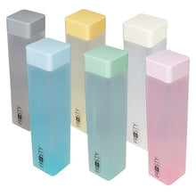 Load image into Gallery viewer, SQUARE Reusable Plastic Fridge Water Bottle/Gift Set/Leak Proof(Set of 6, Multi-Colour)