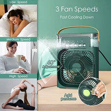 Load image into Gallery viewer, Portable Humidifier Air Cooler Fan