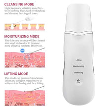 Load image into Gallery viewer, Ultrasonic Shovel Machine for Facial Skin Scrubber Lifting Moisturizing & Cleansing Skin Dirt Blackhead Remover Peeling Tool,Pore and Exfoliator, Comedone Extractor Treatment