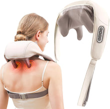 Load image into Gallery viewer, Massagers For Neck&Shoulder With Heat, Neck Massager, Shiatsu Neck&Back Massager With Heat Electric Shoulder Massagers, Deep 5D Kneading Simulated Manual Massage