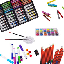Load image into Gallery viewer, Kids Art Drawing & Painting Set/Art Drawing Color Set for Kids Case Art and Craft Supplies Drawing and Painting Set Great Gift