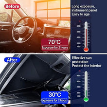 Load image into Gallery viewer, Car Sun Shade Windshield Cover/Umbrella , Sun Protection & Heat Insulation Foldable Sun Shade