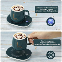 Load image into Gallery viewer, Ceramic Coffee Mug Warmer Electric Heater Smart Cup