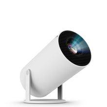 Load image into Gallery viewer, Home 4K & 1080p Support, 270° Rotatable Projector 4000L Android 11 WiFi Bluetooth YouTube PrimeVideo Hotstar Netflix Apps, 720p Native, 150" Max Display