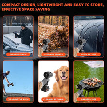 Load image into Gallery viewer, Handheld Electric Portable Air Blower, High Power Blow Brushless Motor for Extra runtime,for Car,Home Cleaning Corner, Road Cleaning