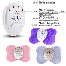 Load image into Gallery viewer, Muscle Massager Butterfly Design Body Electronic ABS Belly Arm Trainer Stimulator Therapy Massage Slimming Losing Weight 4 Led Lights Display,for Blood Circulation, Battery Powered