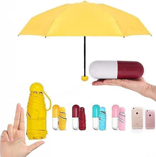 Load image into Gallery viewer, Portable UV Protection Foldable Portable Waterproof Capsule Umbrella For Rain while traveling