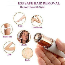 Load image into Gallery viewer, Facial epilator hair removal machine for women - face, chin, cheek, eyebrow, upper lip hair remover for women, usb rechargeable epilator machine (White)