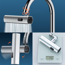 Load image into Gallery viewer, Faucet Shower, Water Saving, Sprayer, Foam, 360 Degree Rotation, Neck Tip, Pressure Increasing Shower Faucet, 3 Types of Water Flow Switching, Rainfall Type Shower, Pure Copper Plating, Shockproof,