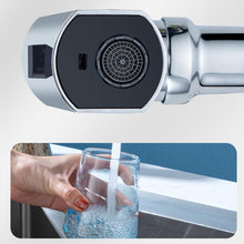 Load image into Gallery viewer, Faucet Shower, Water Saving, Sprayer, Foam, 360 Degree Rotation, Neck Tip, Pressure Increasing Shower Faucet, 3 Types of Water Flow Switching, Rainfall Type Shower, Pure Copper Plating, Shockproof,