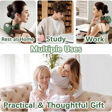 Load image into Gallery viewer, Heated Massager, Wireless Portable Neck and Back Massager, Electric Deep Tissue 4D Kneading Massage, Simulated Human Hand Design for Pain Relief and Muscle Relax