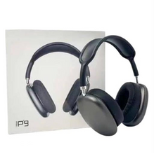 Load image into Gallery viewer, Wireless P9 Plus Headphones/24 Hrs Playtime/Speed Charge, Fast Pair/Soft Ear Cushions/Over-Ear Lightweight Headset(Black)