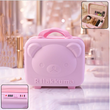 Load image into Gallery viewer, 3-Digit Number Lock Kids Bear-Shaped Hard Shell Storage Carry Case with Handle