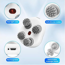 Load image into Gallery viewer, Electric Head, Scalp Massager | Advance Red Light Therapy for Boost Hair Growth, Hair Fall Control, Scalp Therapy | 3 Speed Mode Scalp Massager - (Pack of 1 - Color May Vary)