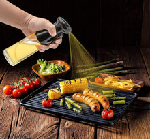 Load image into Gallery viewer, Oil Sprayer for Cooking, 210ml Glass Oil Dispenser Bottle Spray Mister, Refillable Food Grade Oil Vinegar Spritzer Sprayer Bottles for Kitchen.