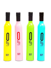 Load image into Gallery viewer, Bottle Shape Foldable Umbrella with Case – Compact Manual Portable Umbrella for Women, Men, and Kids