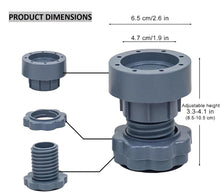 Load image into Gallery viewer, Dryer Anti Vibration Pads, Refrigerator Stand, Washing Machine Stand, Height Adjustment Stand, Fridge Stand & Furniture Base Stand (Pack of 4)