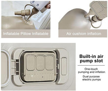 Load image into Gallery viewer, Air Mattress with Built-in Pump Bevbud,Fast & Easy Inflation/Deflation Inflatable Mattress, Foldable Blow Up Mattress with Storage Bag, Inflatable Bed for Home, Camping & Guests