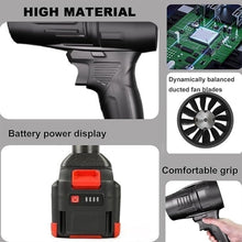 Load image into Gallery viewer, Handheld Electric Portable Air Blower, High Power Blow Brushless Motor for Extra runtime,for Car,Home Cleaning Corner, Road Cleaning