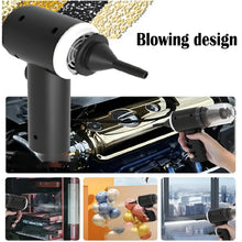 Load image into Gallery viewer, 3 in 1 Portable Vacuum Cleaner Duster Blower Air Pump Wireless Handheld Clean Microscopic dust Like Car, Home,Computer, Laptop, Flower, Mirror Vehicle Interior Cleaner