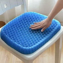 Load image into Gallery viewer, Rubber Gel Soft Egg Cushion Sitter, Soft Breathable Honeycomb Cushion Memory Seat Pillow, Hips Promotes Venting & Good Sitting Posture for Office Chair Car Sitter Wheelchair (1 Pcs)