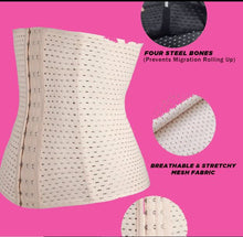 Load image into Gallery viewer, Body Shaper Tummy Tucker Shapewear Belt Tummy Control Slimming Body Shaper Latex Waist Trainer Clincher Under Bust Corset Shape-wear Body Shaper with