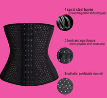 Load image into Gallery viewer, Body Shaper Tummy Tucker Shapewear Belt Tummy Control Slimming Body Shaper Latex Waist Trainer Clincher Under Bust Corset Shape-wear Body Shaper with