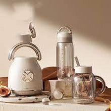 Load image into Gallery viewer, Retro Juicer Blender Kitchen Food Chopper, Meat, Vegetables, Onion Slicer Garlic Slicer Dicer Food Processor with Bowl (portable juicer)