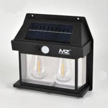 Load image into Gallery viewer, Solar Wall Lights Outdoor | Solar Lamp with Sensor | Solar Wall Lantern | Solar Panel and 3 Modes Light | Waterproof Wireless Solar Outdoor Lights | Solar LED Lamp for Home (1pc)