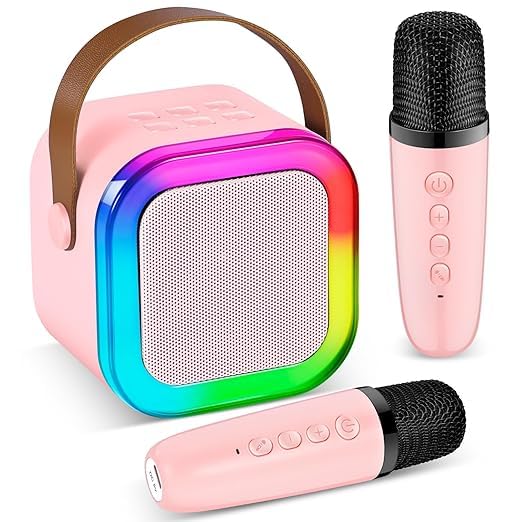 Mike Bluetooth Speaker with Karaoke Mic System for Home Singing