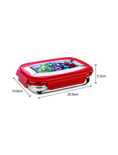 Load image into Gallery viewer, Random cartoon Stainless Steel Durable On-the-Go Meal Snack Lunch Box with Spoon & Fork