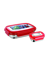 Load image into Gallery viewer, Random cartoon Stainless Steel Durable On-the-Go Meal Snack Lunch Box with Spoon & Fork
