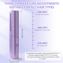 Load image into Gallery viewer, Best Rechargeable Mini Hair Straightener & Mobile Heat Comb For Women - Compact, Portable, Fast-Heating