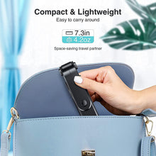 Load image into Gallery viewer, Q07 Selfie Stick with Selfie Remote and Selfie Light Compatible with Any Mobile Phone (Black)