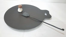 Load image into Gallery viewer, Premium Quality Iron Dosa Tawa/Dosa Pan 12Inch+ Dosa Spatula + Wooden Oil Brush