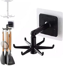 Load image into Gallery viewer, Wall Mounting 360 Degree Kitchen Rotating Hook with Sticker