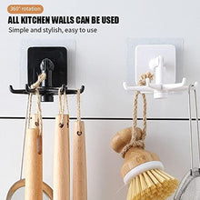 Load image into Gallery viewer, Wall Mounting 360 Degree Kitchen Rotating Hook with Sticker