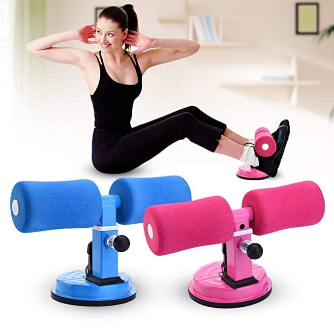 Suction Sit up Home Exercise Self Suction Sit-up Bar Random Colors