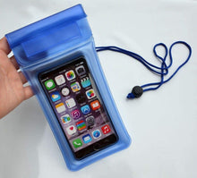 Load image into Gallery viewer, Waterproof and Transparent Mobile Bag Cover for Protection in Rain - Random Colors
